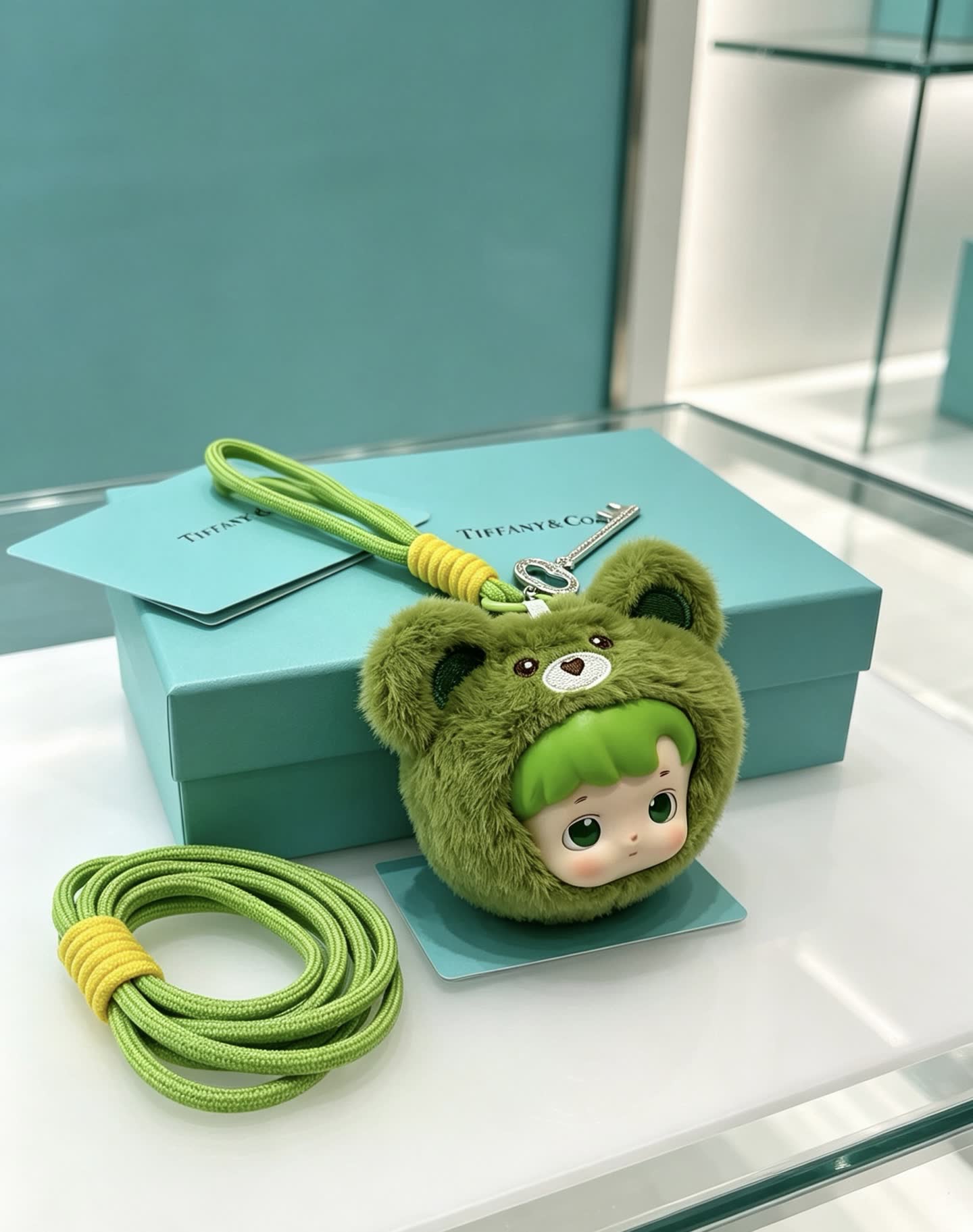 Tiffany & Co. Blue Book Collection Keychain